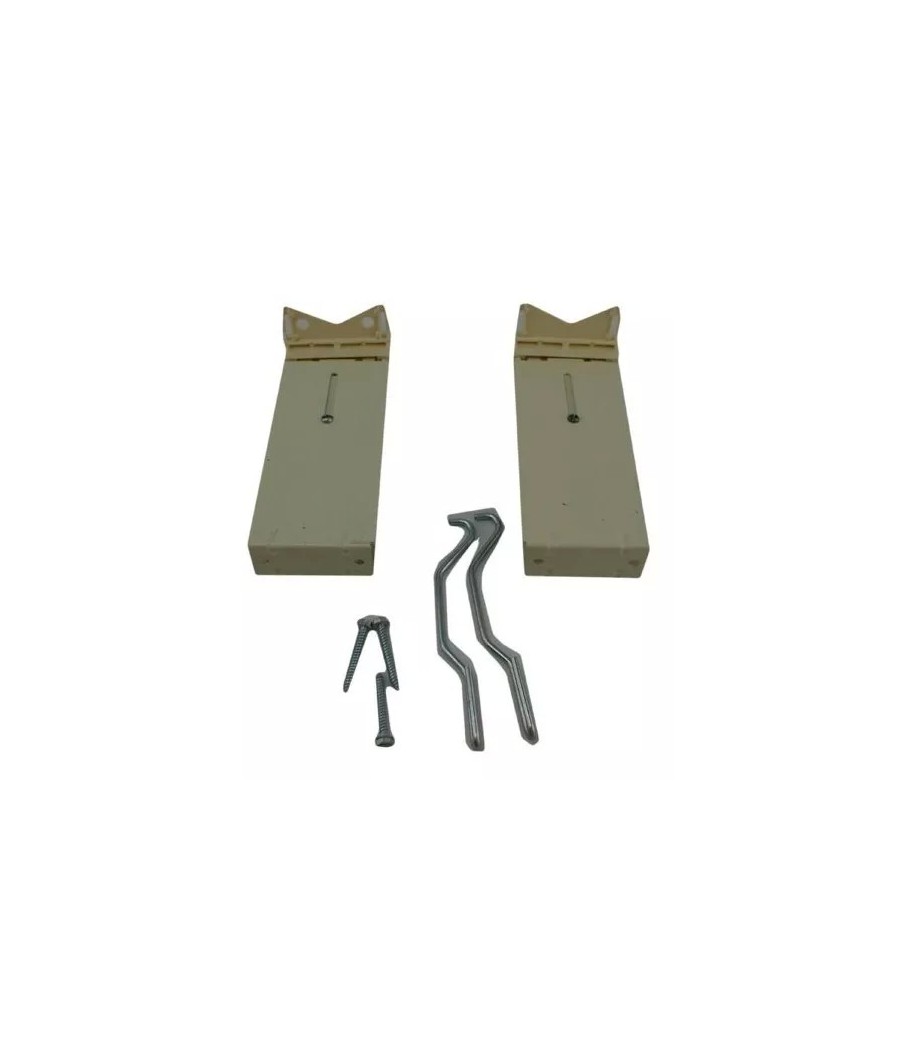 Par De Soportes Para Cortinero 19 X 8 Cm Par De Soportes Para Cortinero 19 X 8 Cm